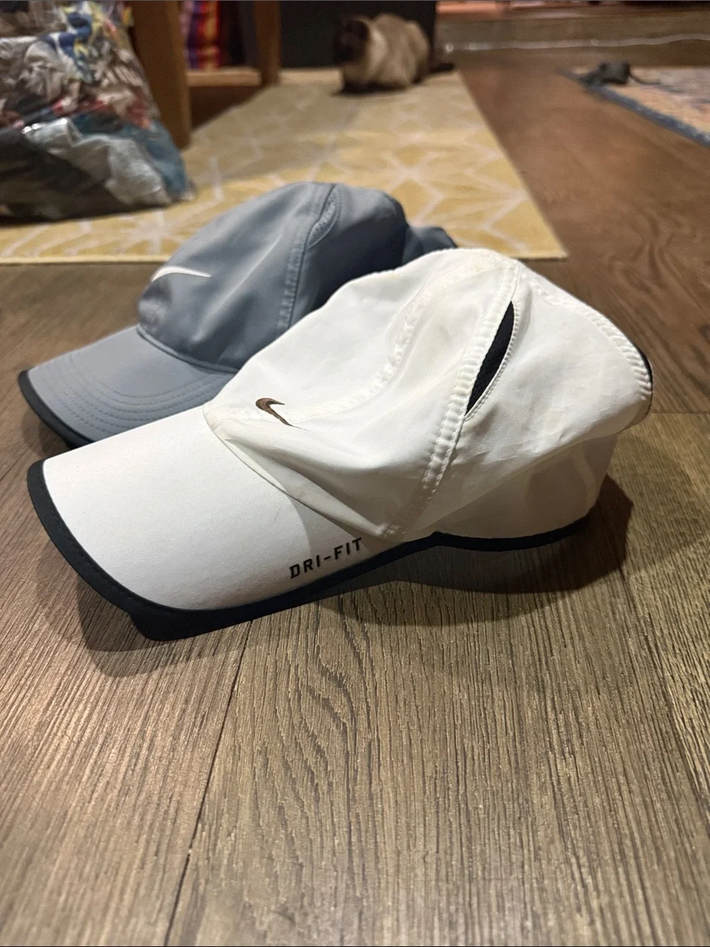 Nike Performance Baseball Caps - Gray & White